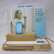 Toothbrush countertop display stand